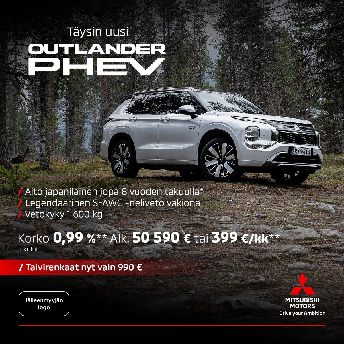 2026-1_Mitsubishi_Outlander_PHEV_1920x1920px_some_jalleenmyyja_pohja